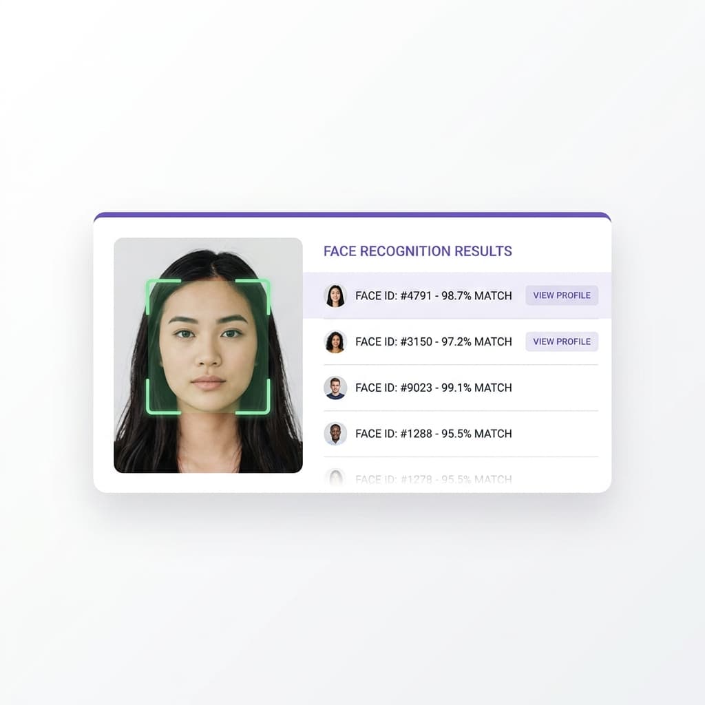 AI maps every face automatically